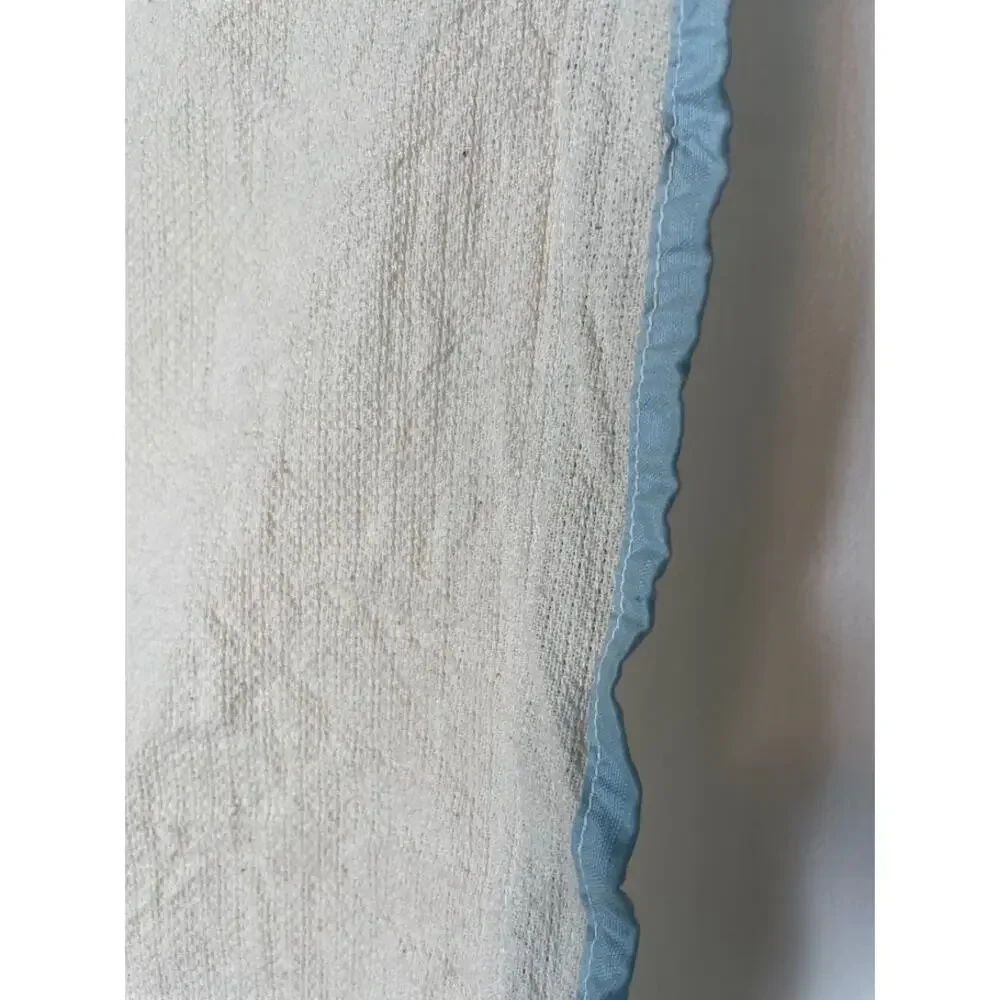 Vintage Hand Embroidered Baby Blanket Jack and Jill Nursery Rhyme Rare 60's 70's